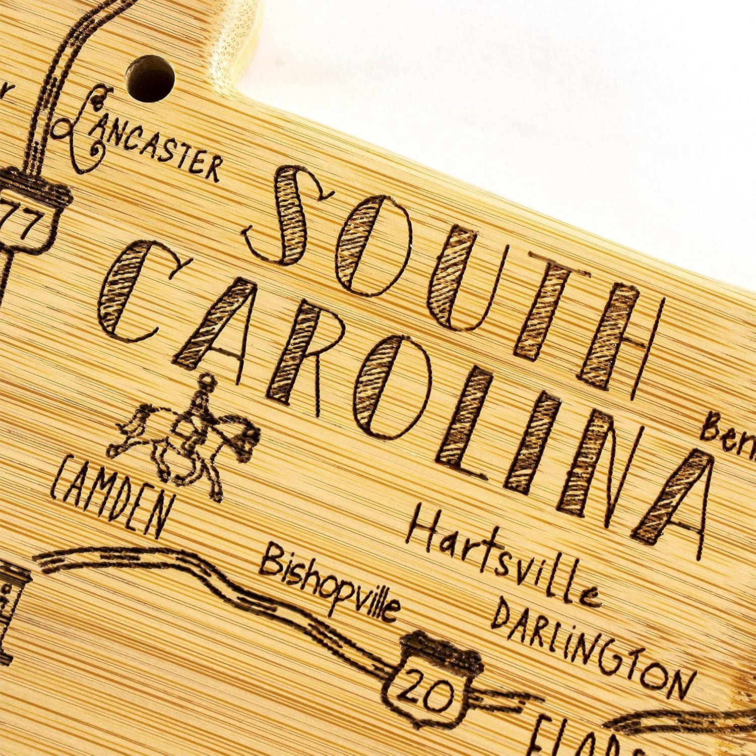 Totally Bamboo Destination South Carolina Serving and Cutting Board