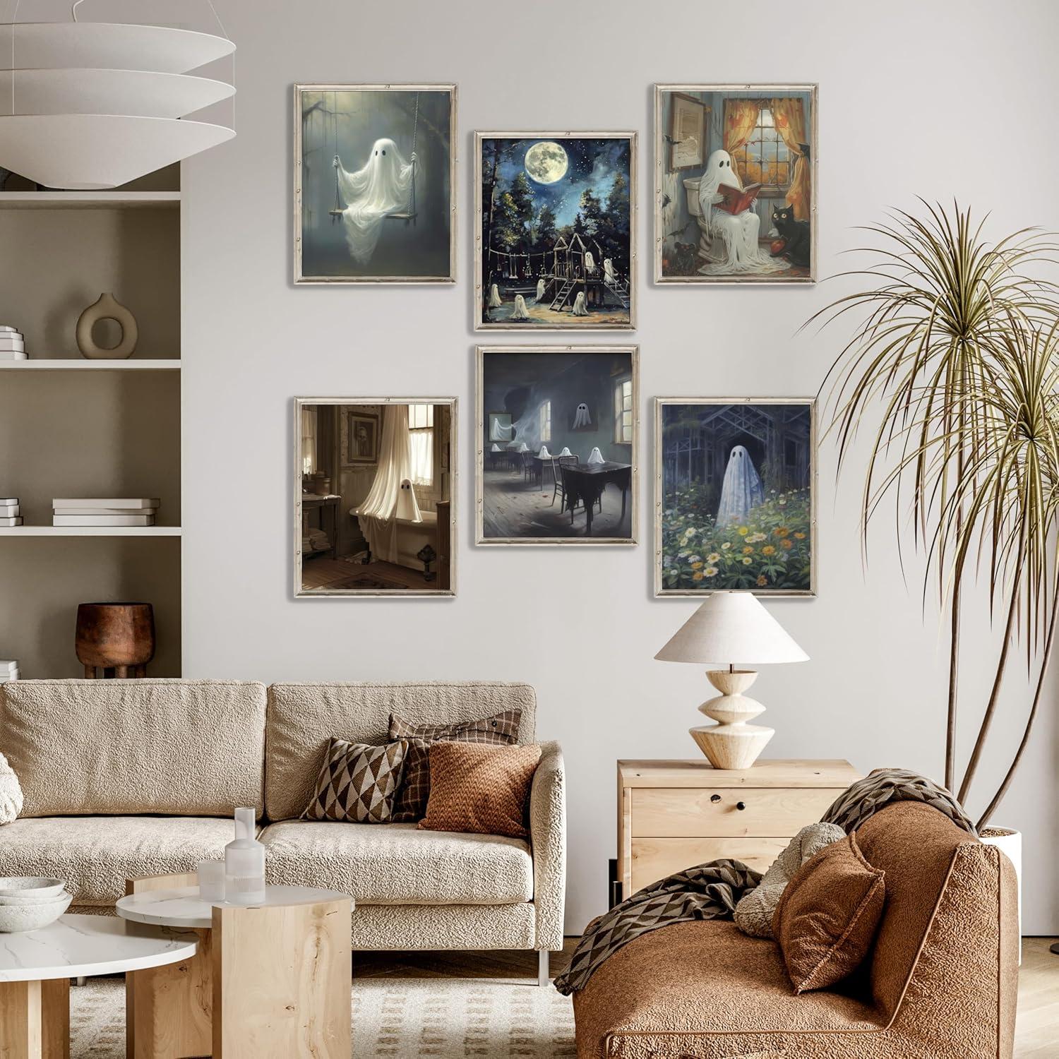 Colorful Boho Eclectic Wall Art Prints Set