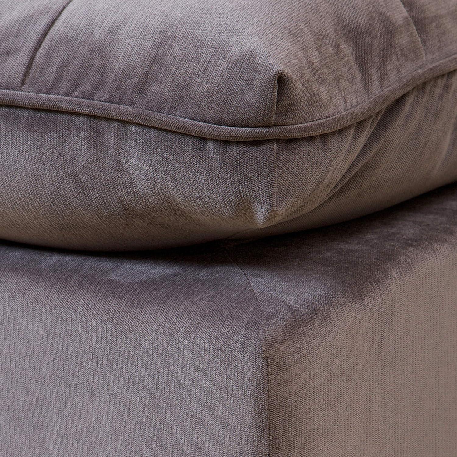 Jeremy Tufted Ottoman Gray - Christopher Knight Home