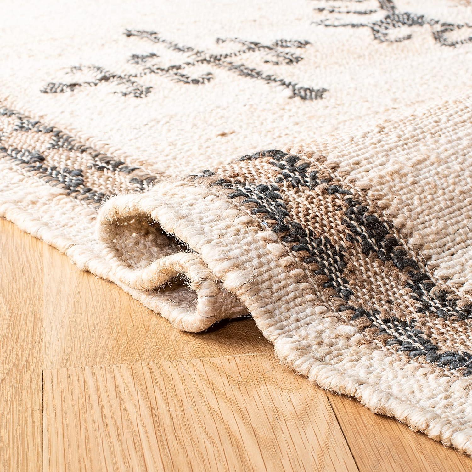 Kilim KLM762 Hand Woven Area Rug - Ivory/Black - 3'x5' - Safavieh.