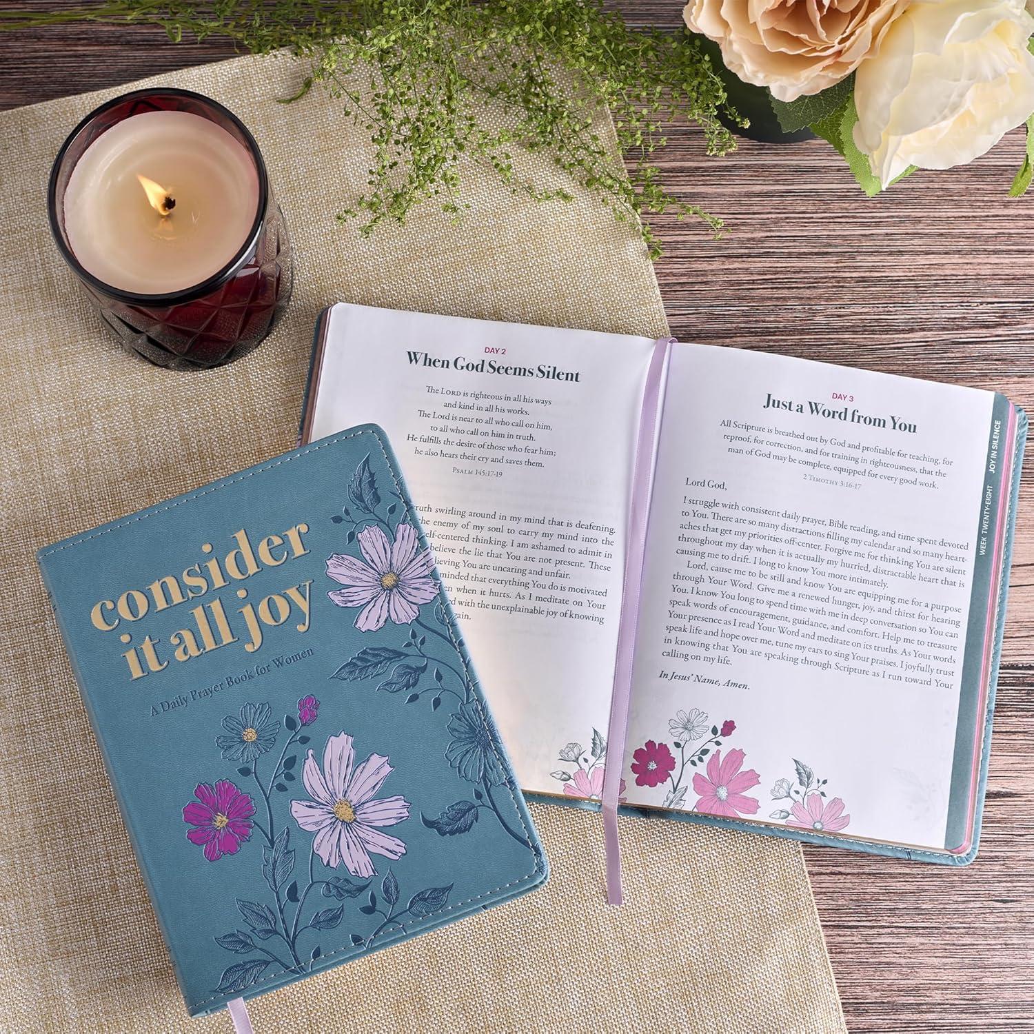 Devotional Consider It All Joy - (Leather Bound)