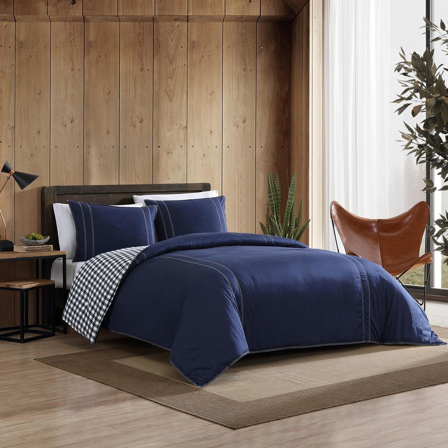 Navy Kingston Comforter Set - Eddie Bauer®