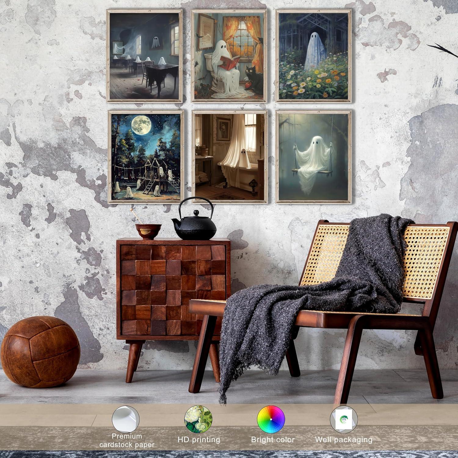 Colorful Boho Eclectic Wall Art Prints Set