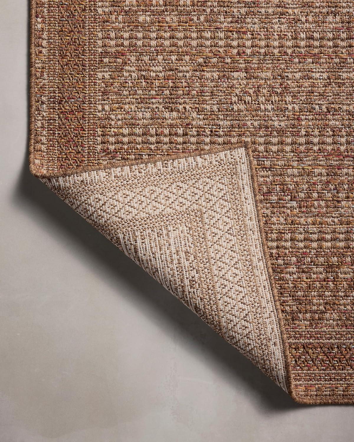 Merrick Natural Fiesta Geometric 3'-9" x 5'-9" Synthetic Rug
