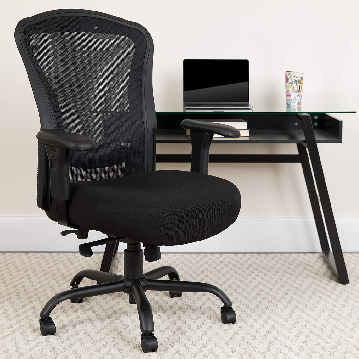 ErgoFlex 360 High-Back Black Mesh Adjustable Office Chair