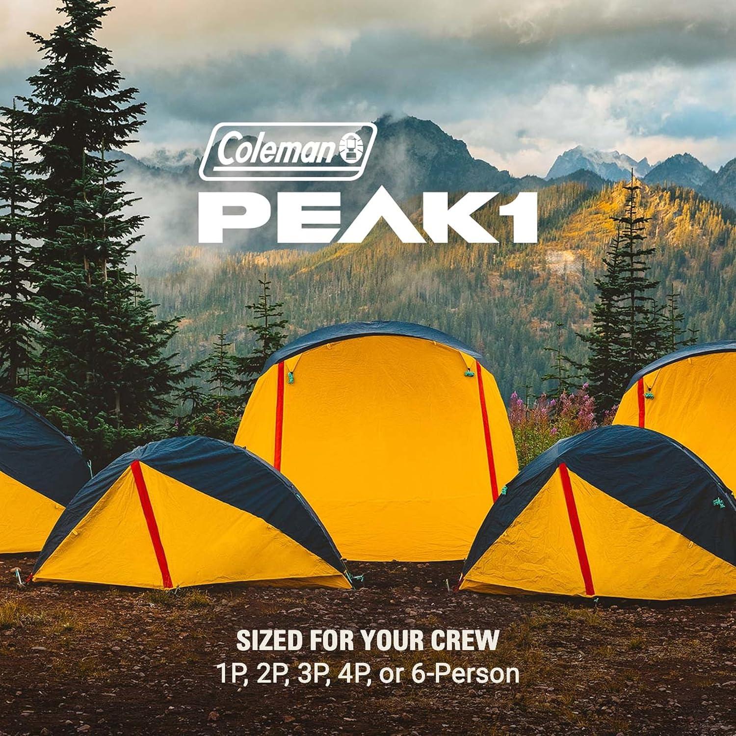 Coleman PEAK1™ 6-Person Dome Tent​