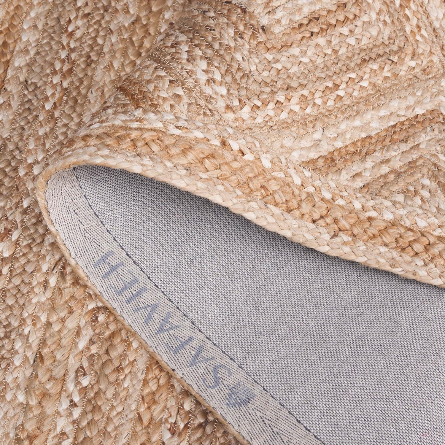 Natural Fiber NF925 Hand Woven Indoor Area Rug - Natural - 5'x8' - Safavieh.