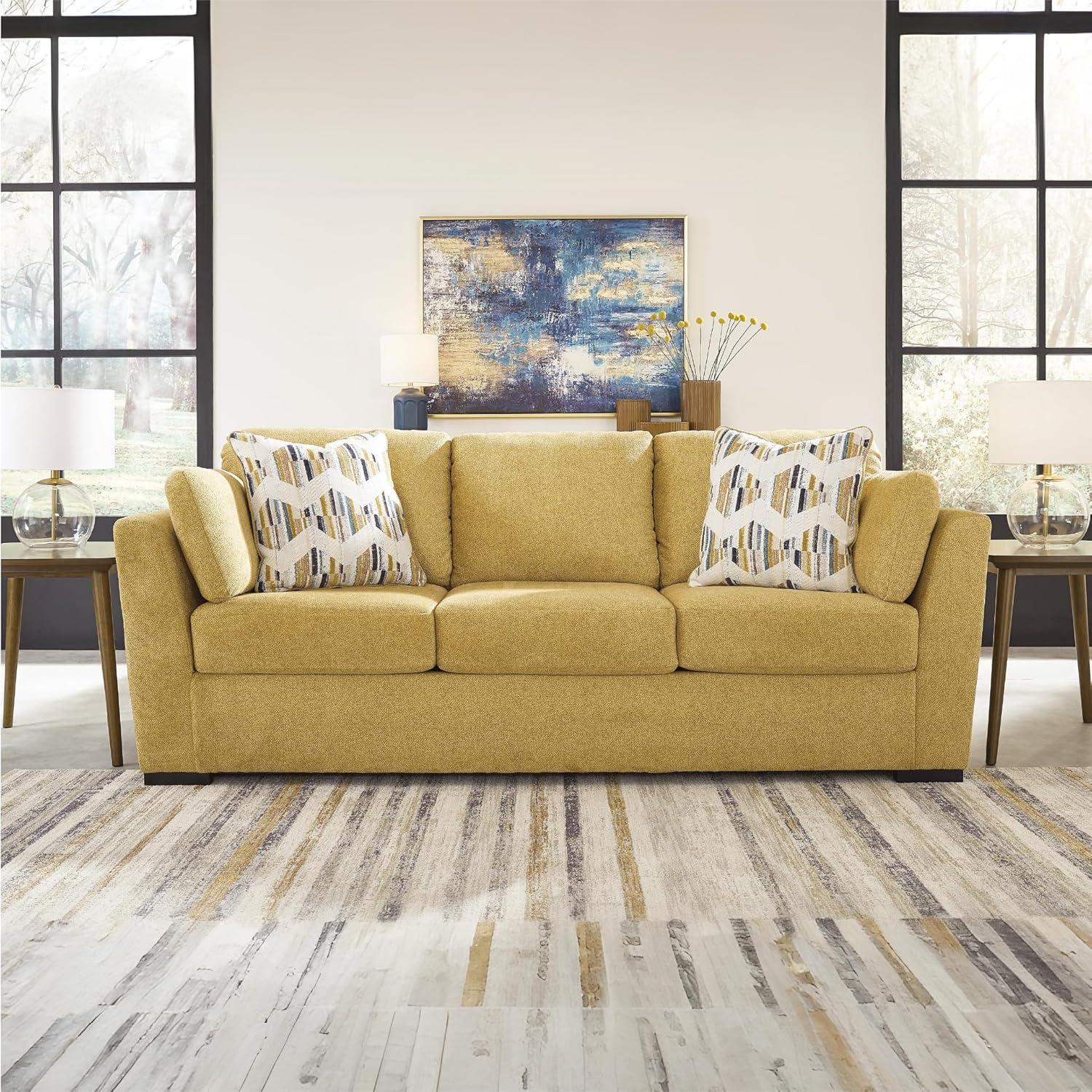 Signature Design by Ashley Keerwick Yellow Sofa