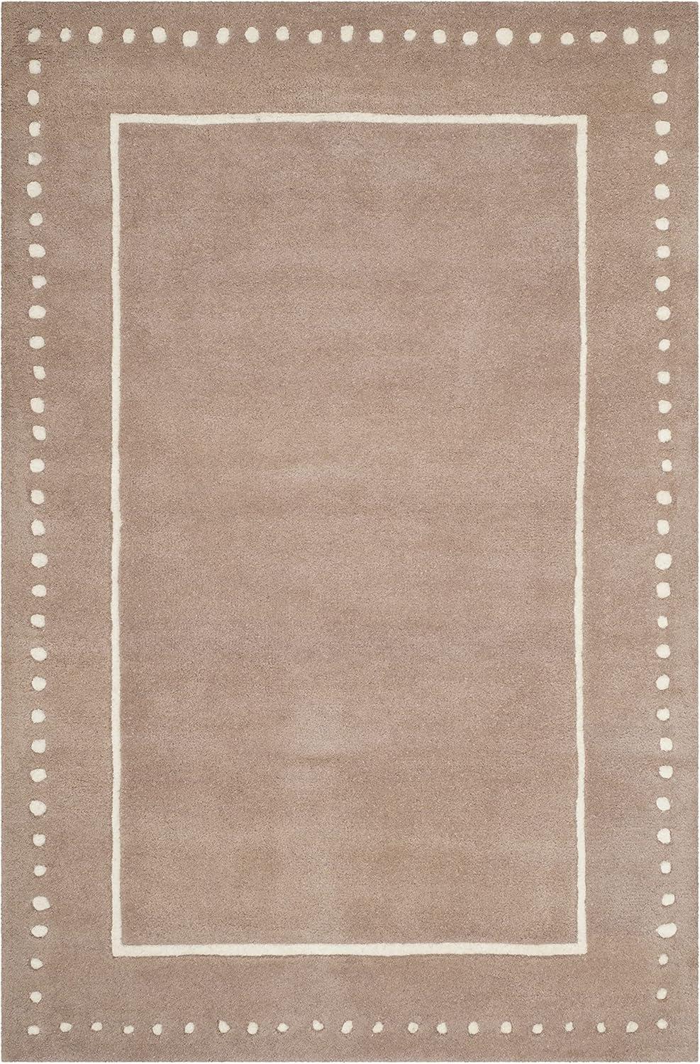 Bella BEL151 Hand Tufted Area Rug - Beige/Ivory - 4'x6' - Safavieh.