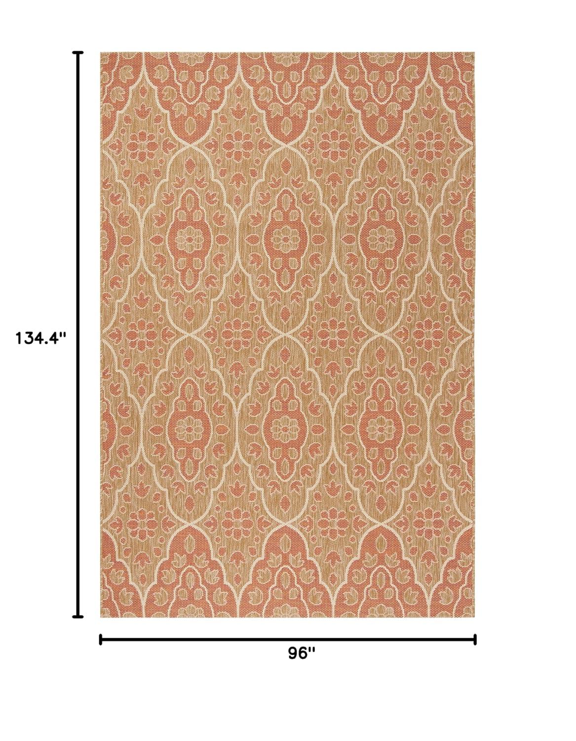 Safavieh Martha Stewart Stacy Tulip Medallion Indoor/Outdoor Area Rug