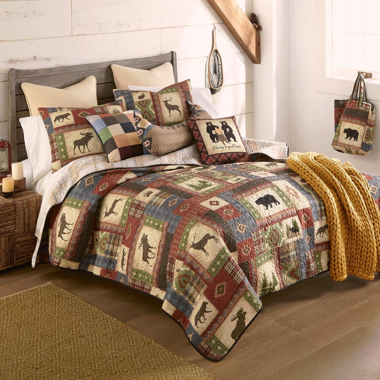 Your Lifestyle by Donna Sharp Forest Grove 2PC Microfiber Twin Quilt Set