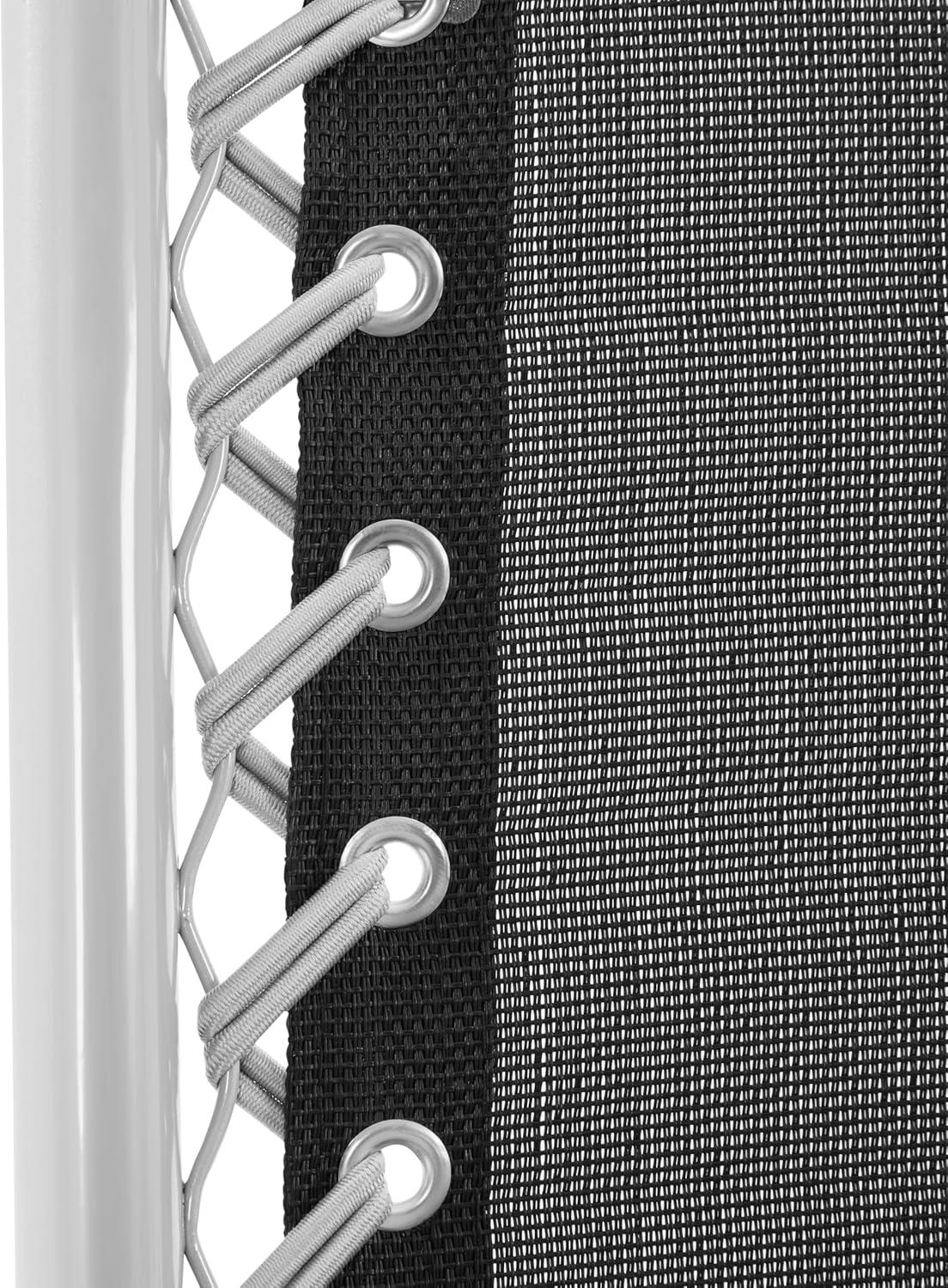 Yaheetech Zero Gravity Chair, Folding Reclining Lounge Recliner with Removable Pad & Headrest & Side Cup Holder Tray for Indoor and Outdoor Gray/2