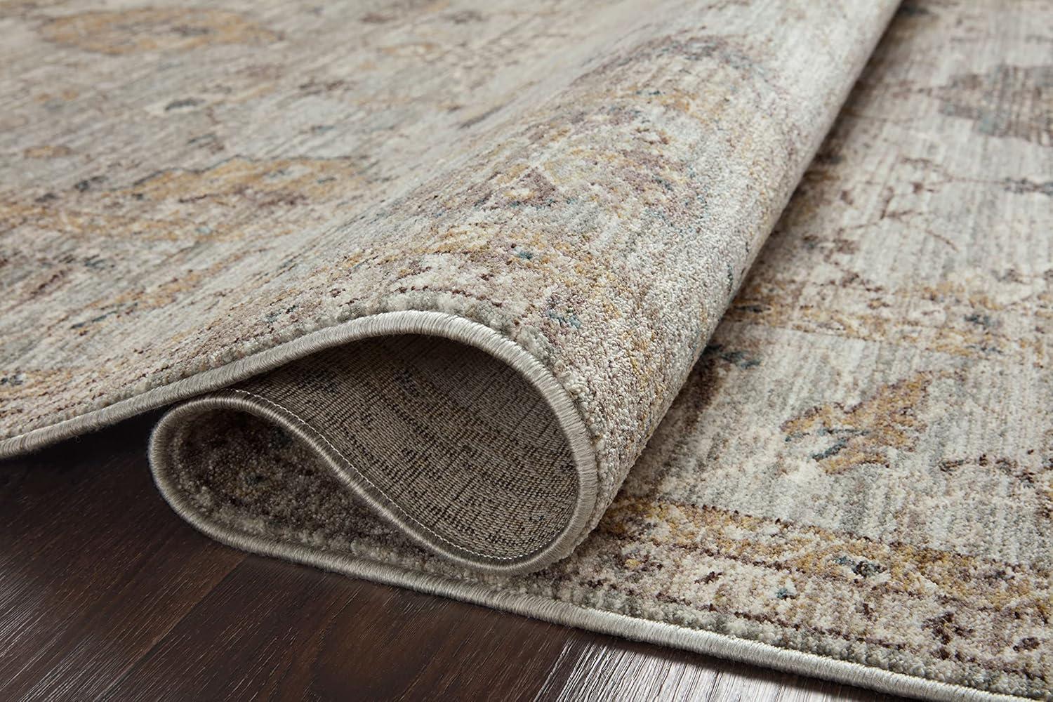 Magnolia Home by Joanna Gaines x Loloi Magnolia Home By Joanna Gaines X Loloi Millie Sky / Gold Area Rug