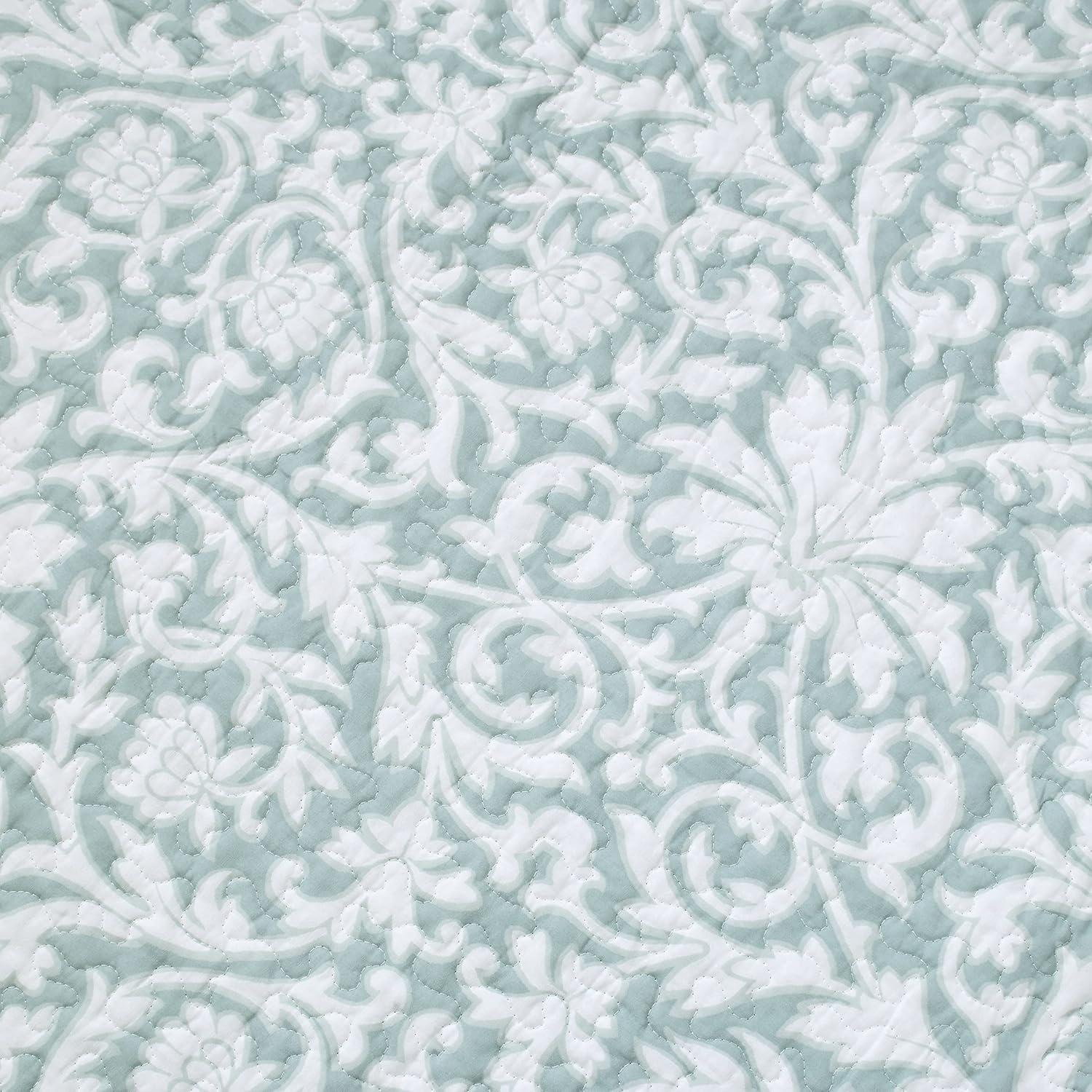 Laura Ashley Mia Reversible Cotton Quilt Set