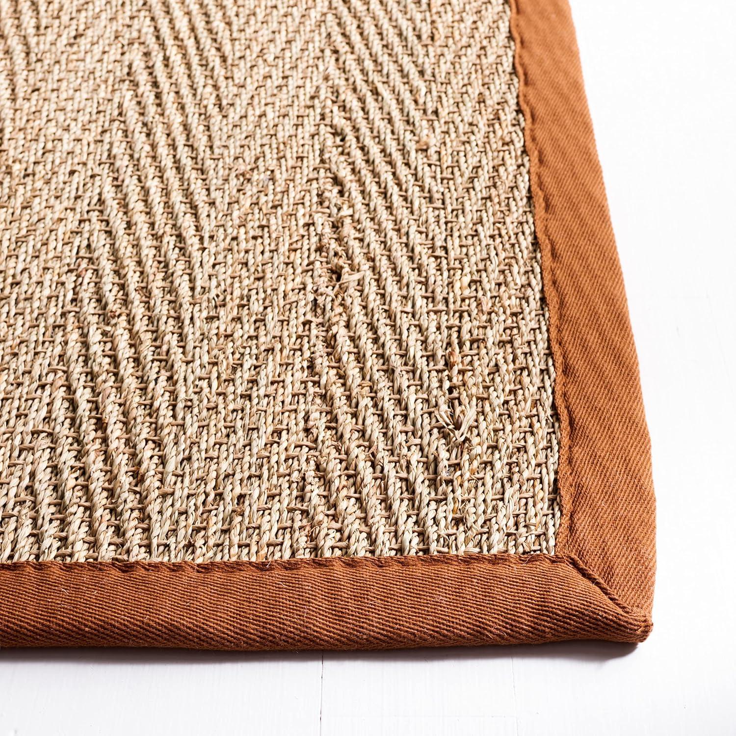 Natural Fiber NF115 Power Loomed Indoor Area Rug - Natural/Brown - 5'x8' - Safavieh
