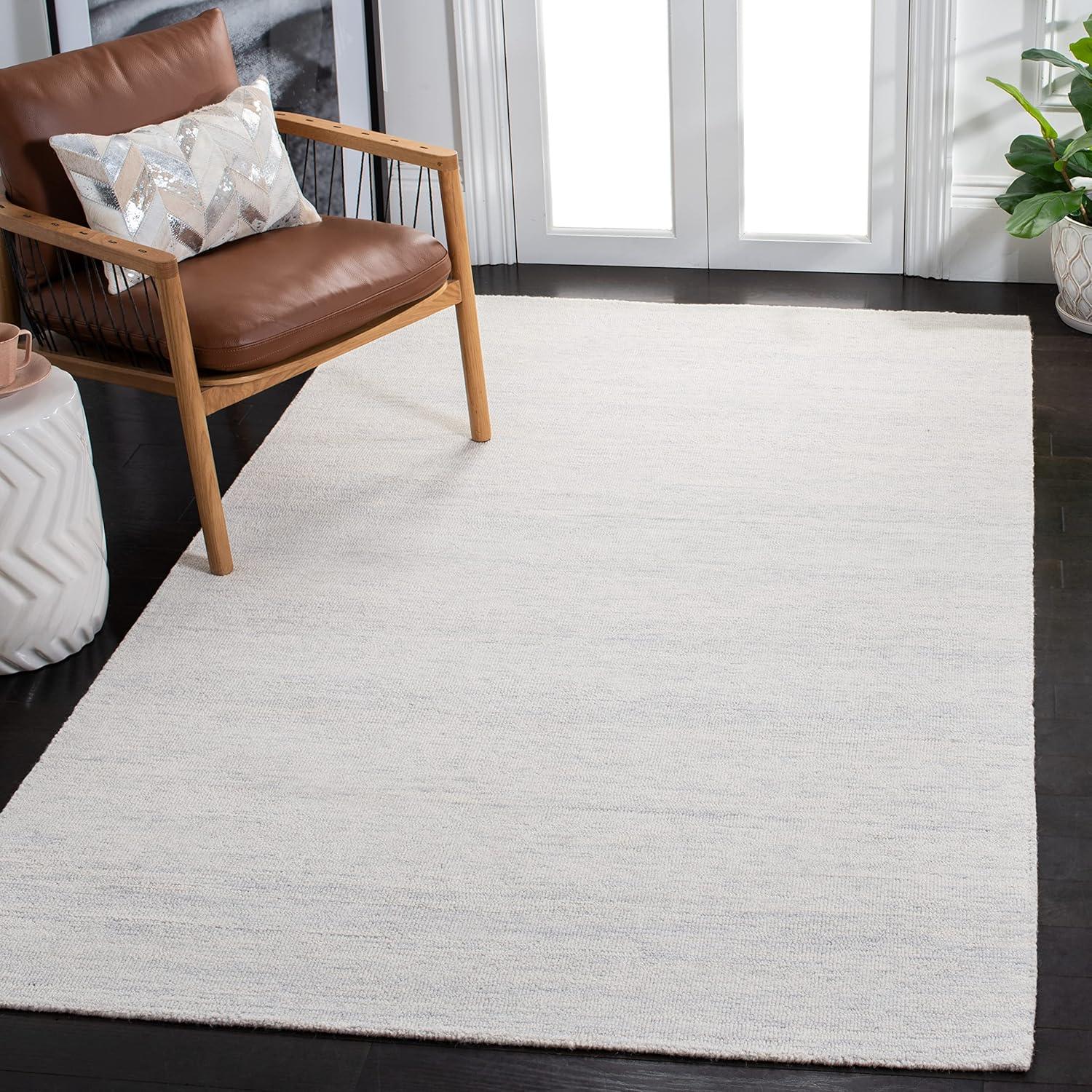 Metro MET152 Hand Tufted Indoor Accent Rug - Light Grey - 3'x5' - Safavieh