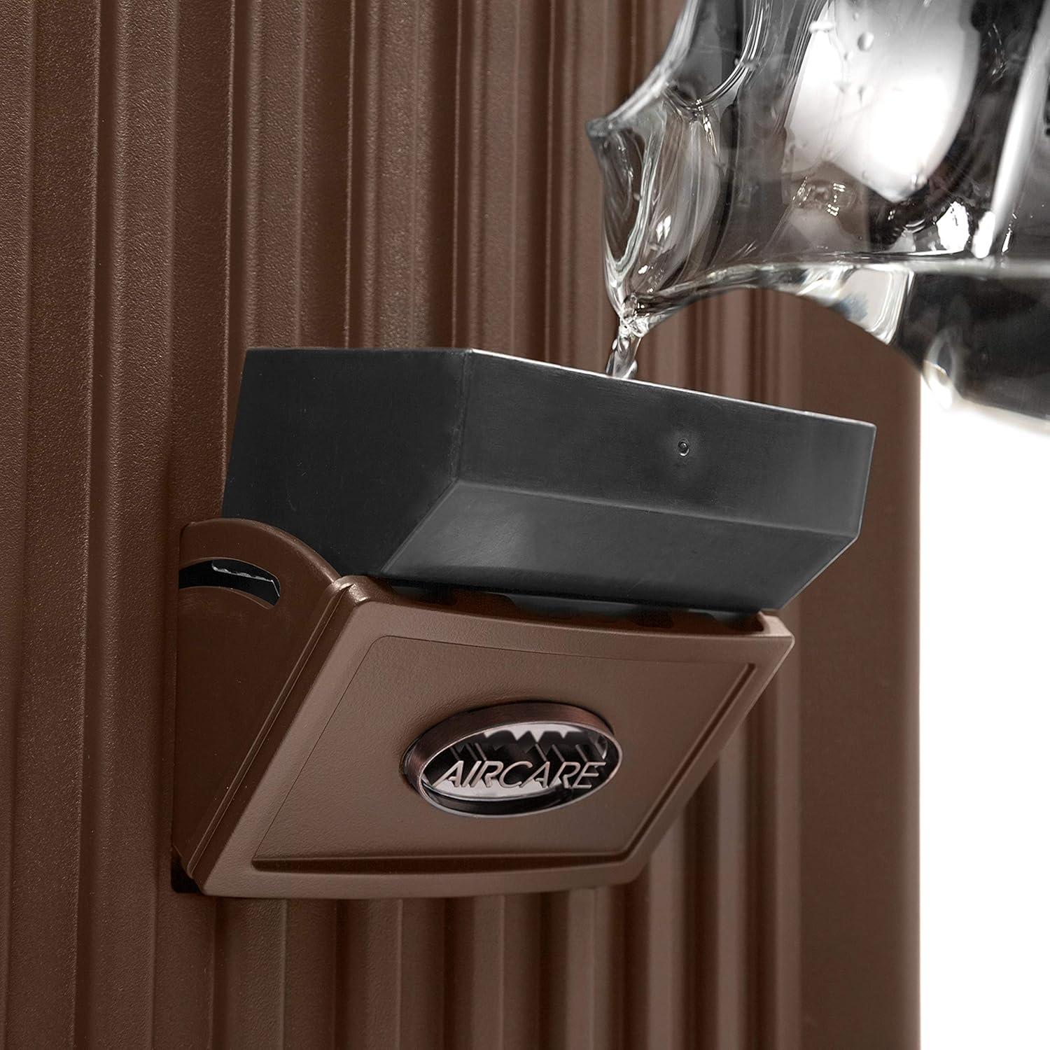 AIRCARE Style Nutmeg Whole House Pedestal Evaporative Humidifier for 2400 Square Feet