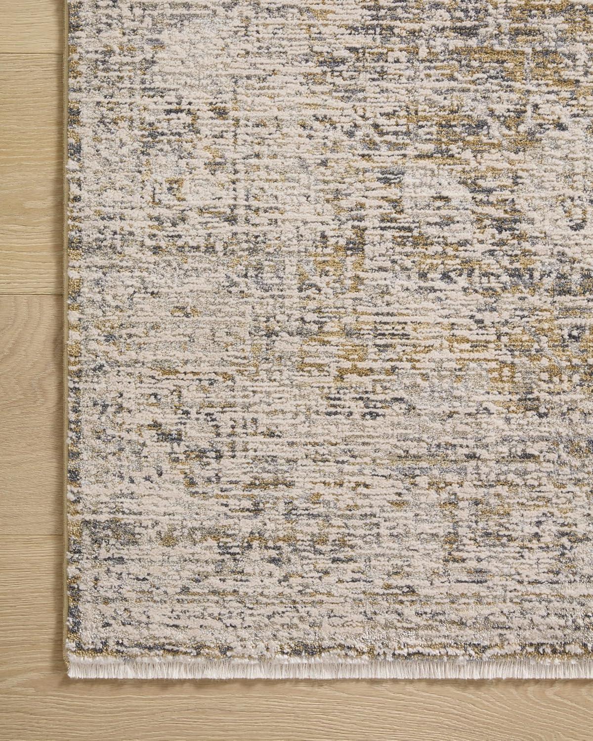 Amber Lewis x Loloi Alie Gold / Beige Area Rug