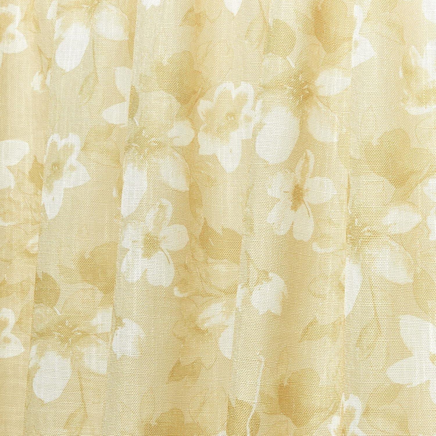 Nicole Miller Nicole Miller New York Dara Light Filtering, Semi Sheer Rod Pocket Curtain Panels (Set of 2)
