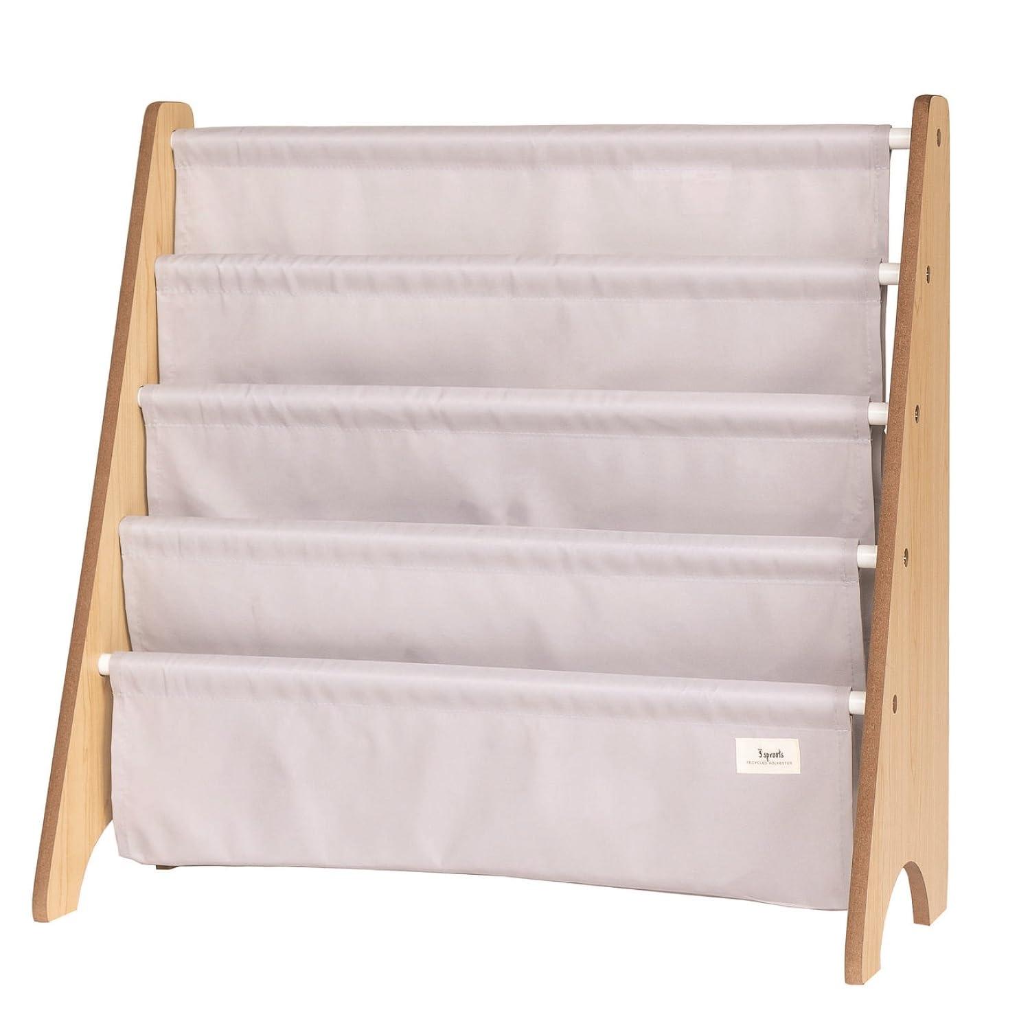 3 Sprouts URKS 3 Sprouts - Book Shelf - Kids Book Rack Organizer  - Baby Room Bookcase