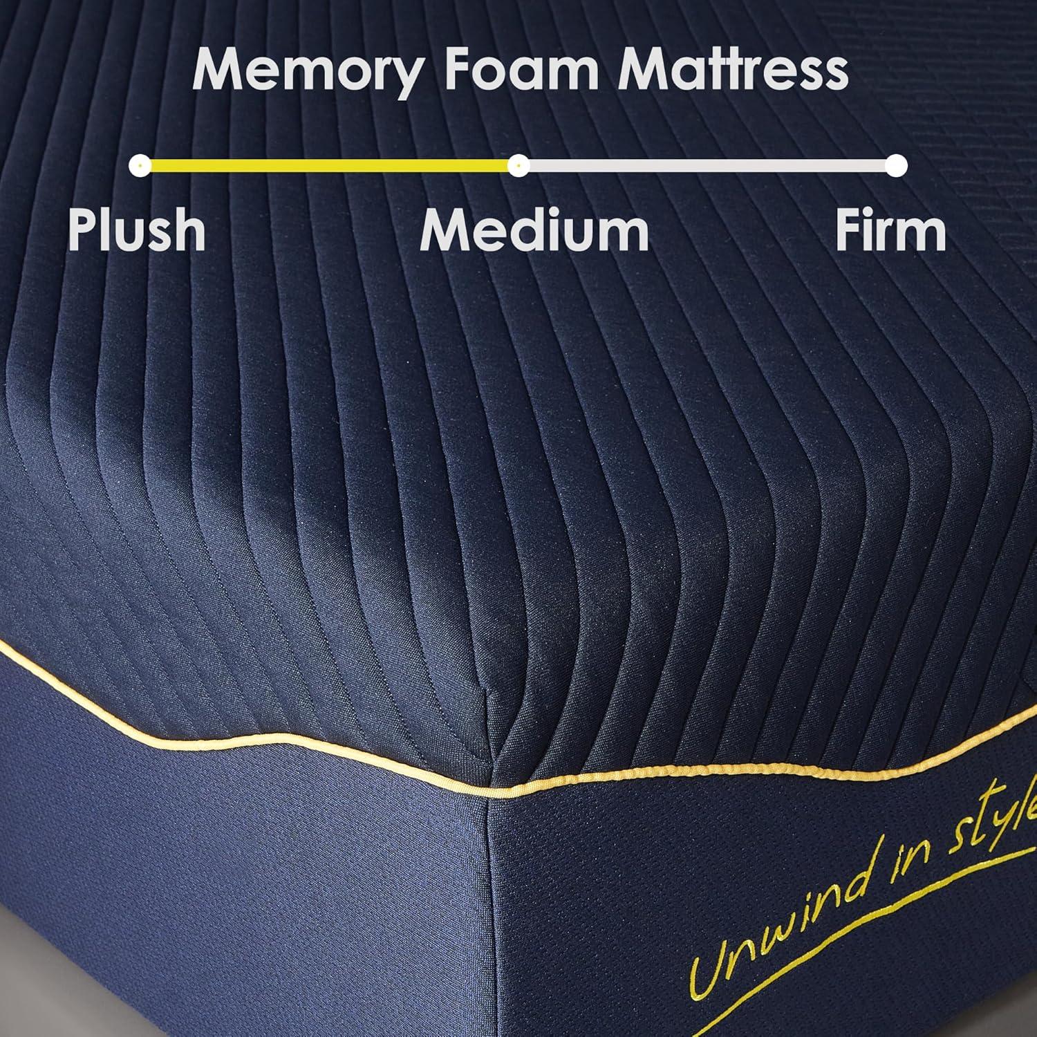 Alwyn Home Medium Hybrid Mattress In a Box