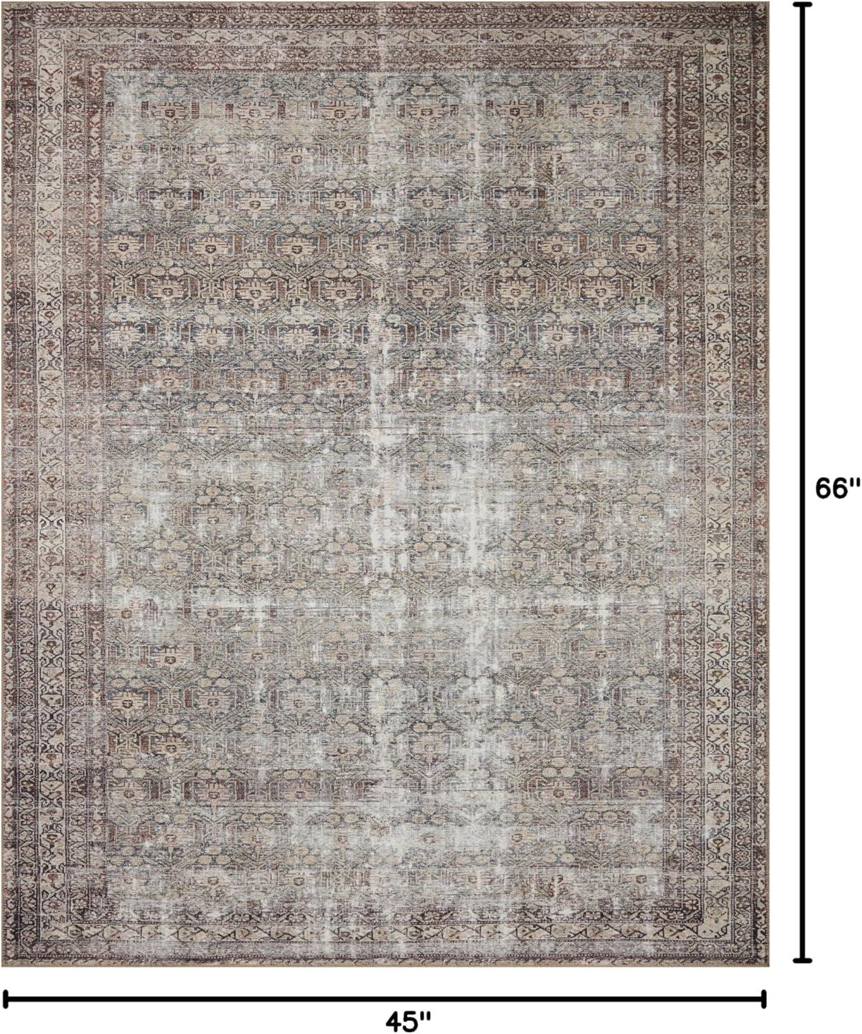 Amber Lewis x Loloi Amber Lewis x Loloi Georgie Moss / Bark Area Rug
