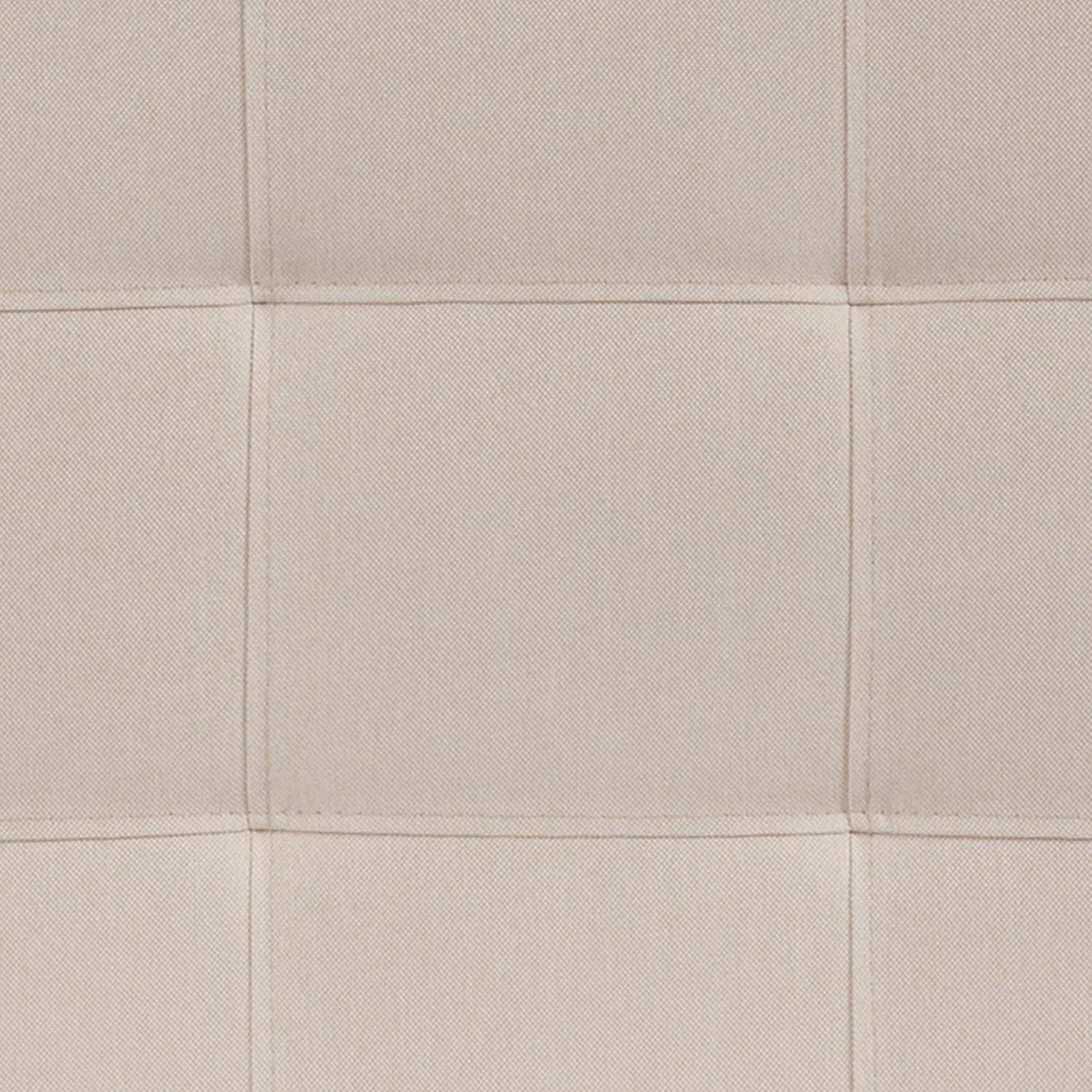 Flash Furniture Bedford Tufted Upholstered Full Size Headboard in Beige Fabric