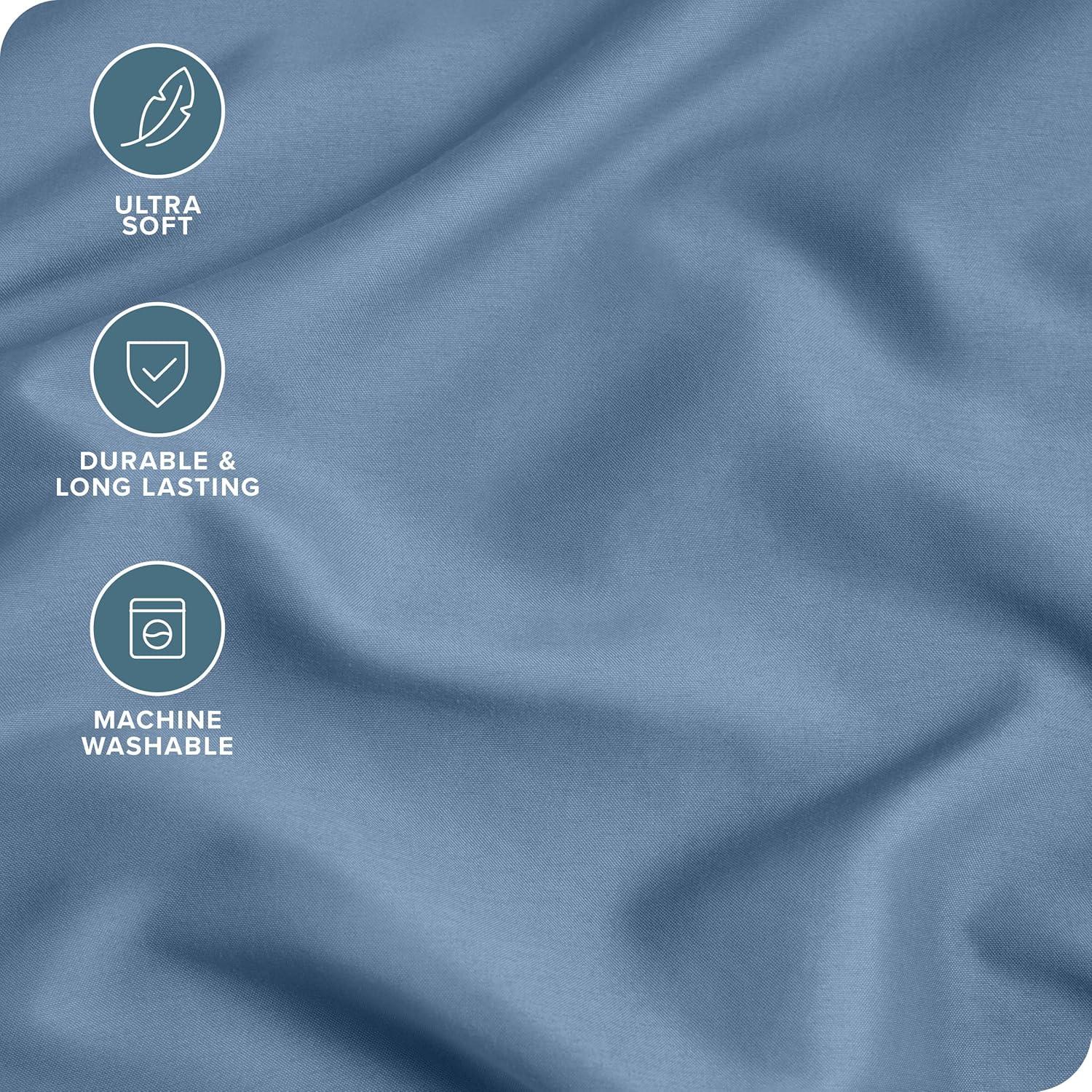 Bare Home Microfiber Pillowcase Set Envelope Closure