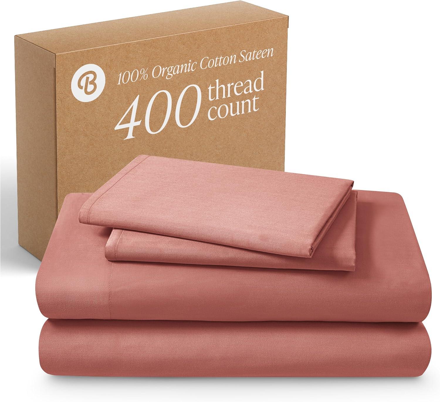 Bare Home 400 Thread Count Sateen Sheet Set