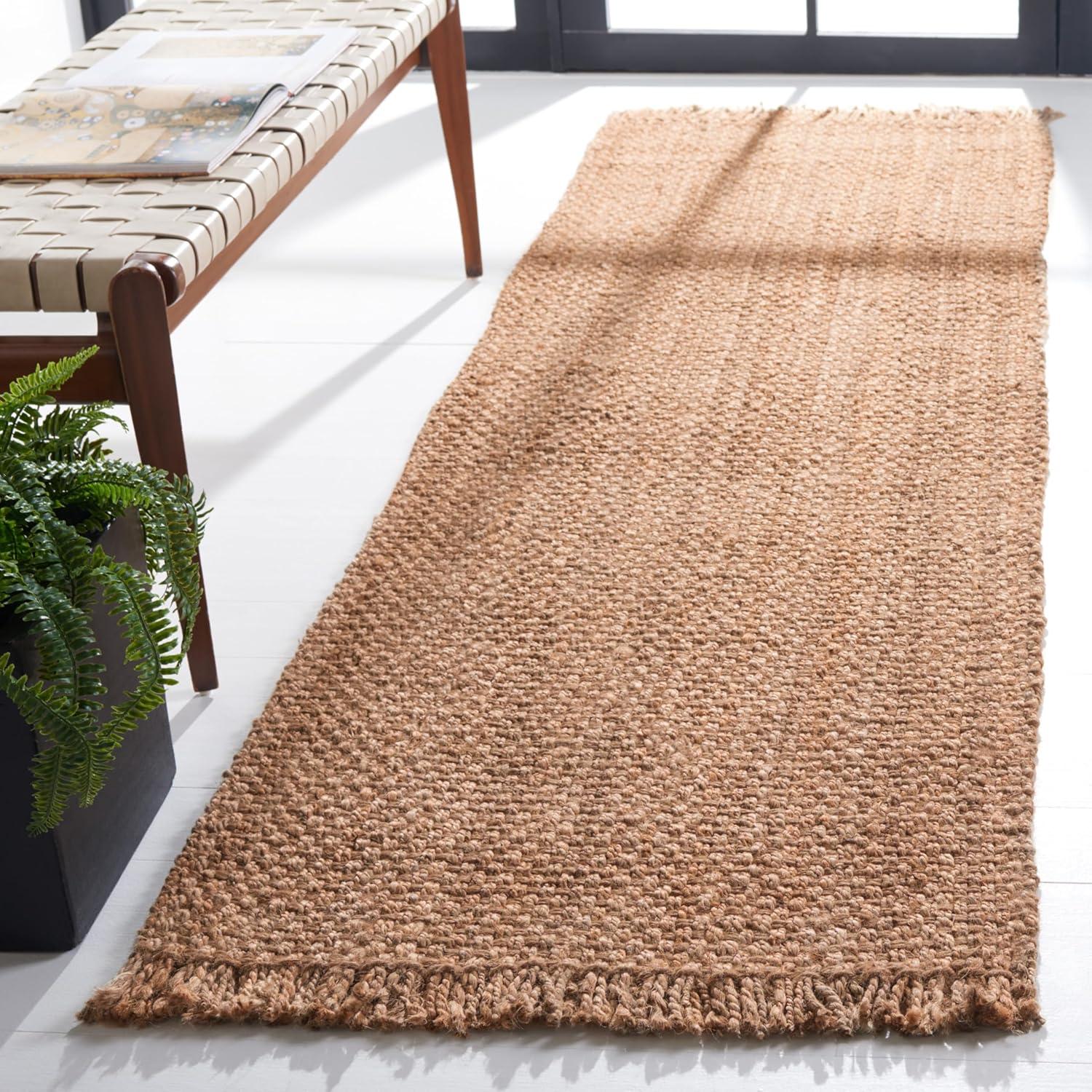 Natural Fiber NF467 Hand Woven Indoor Runner - Natural - 2'6"x10' - Safavieh
