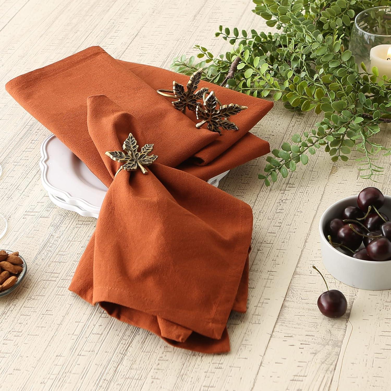 Cinnamon Solid Napkin (Set of 6)