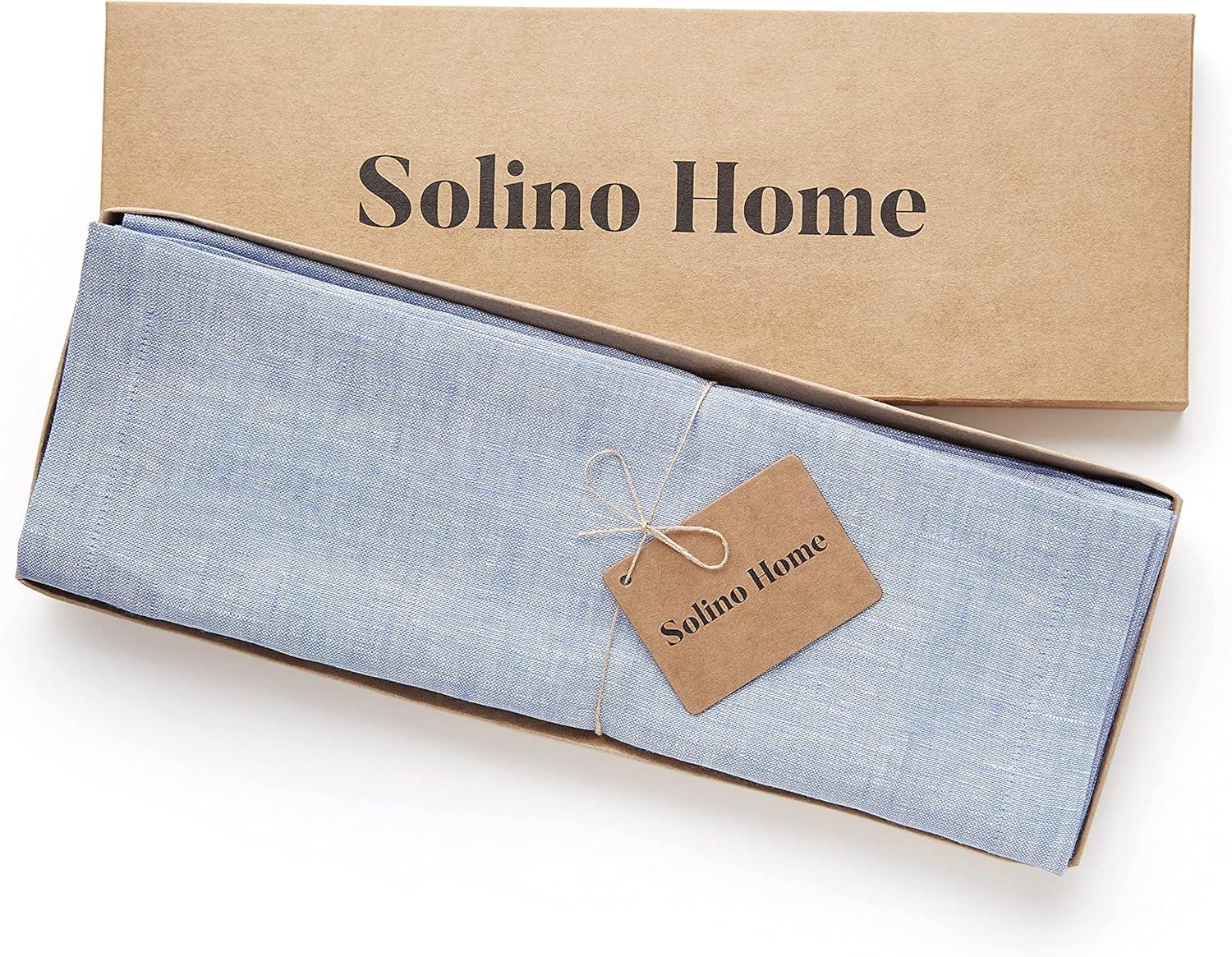 Solino Home Milan - 100% Pure Linen Placemats (Set of 4)