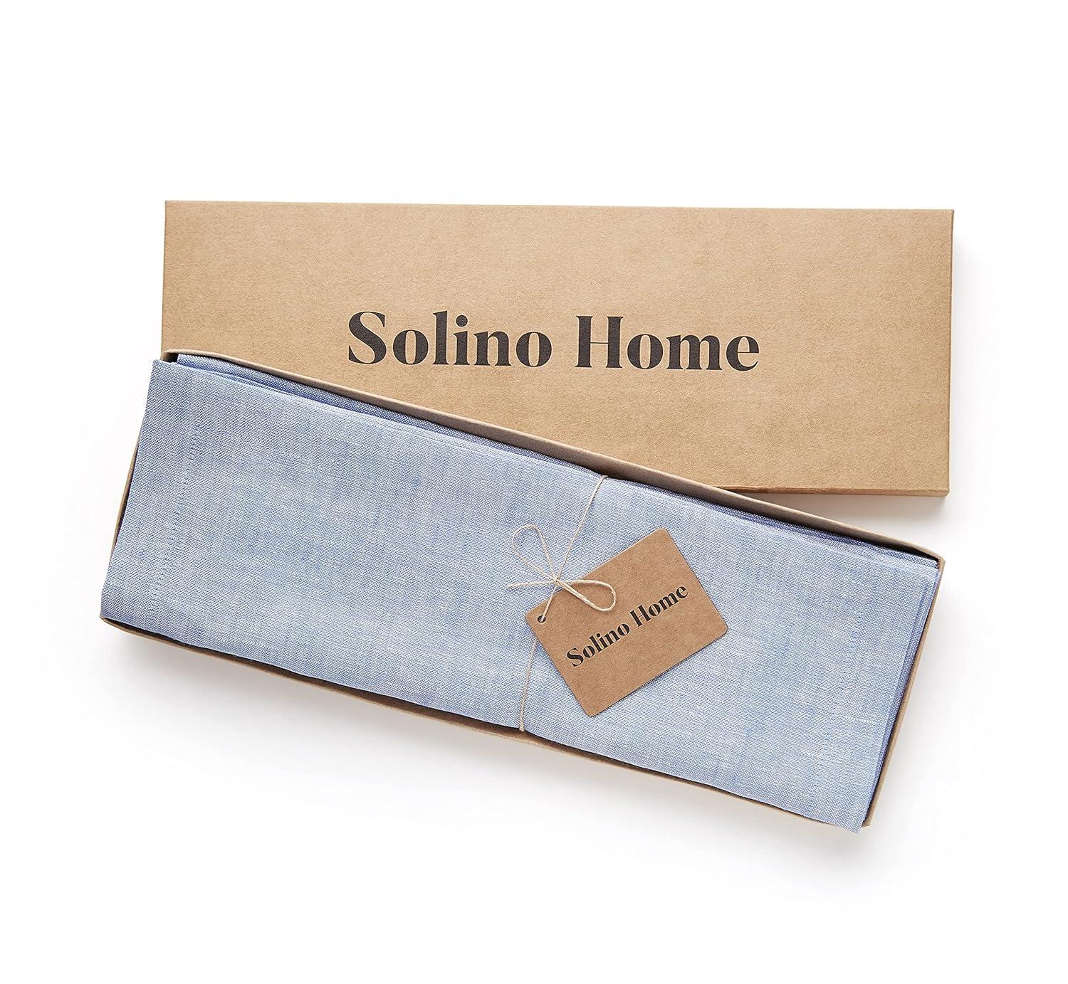 Solino Home Milan - 100% Pure Linen Placemats (Set of 4)