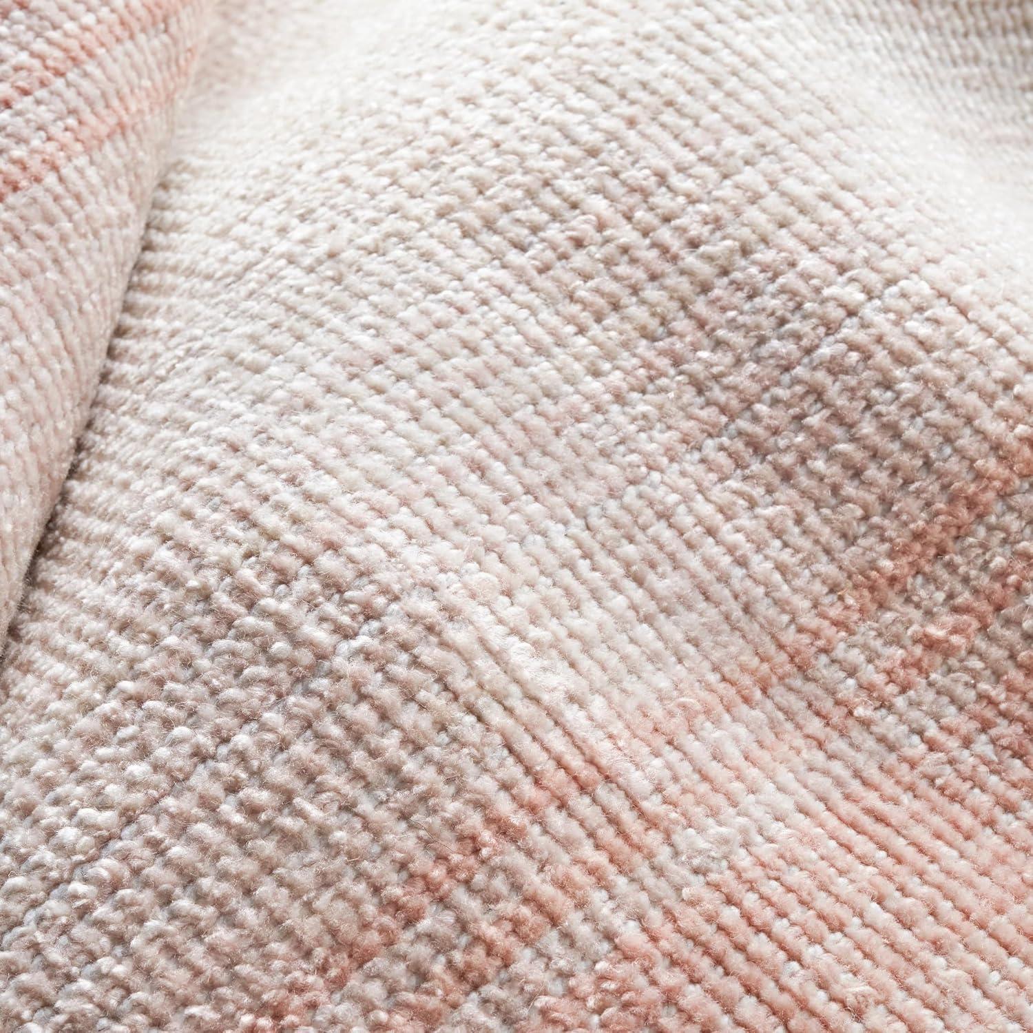 Pandora Pink Hand Loom Knotted Rug