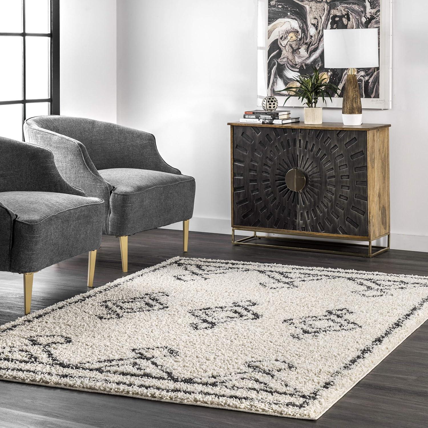 Nuloom Mira Diamond Drop Moroccan Area Rug