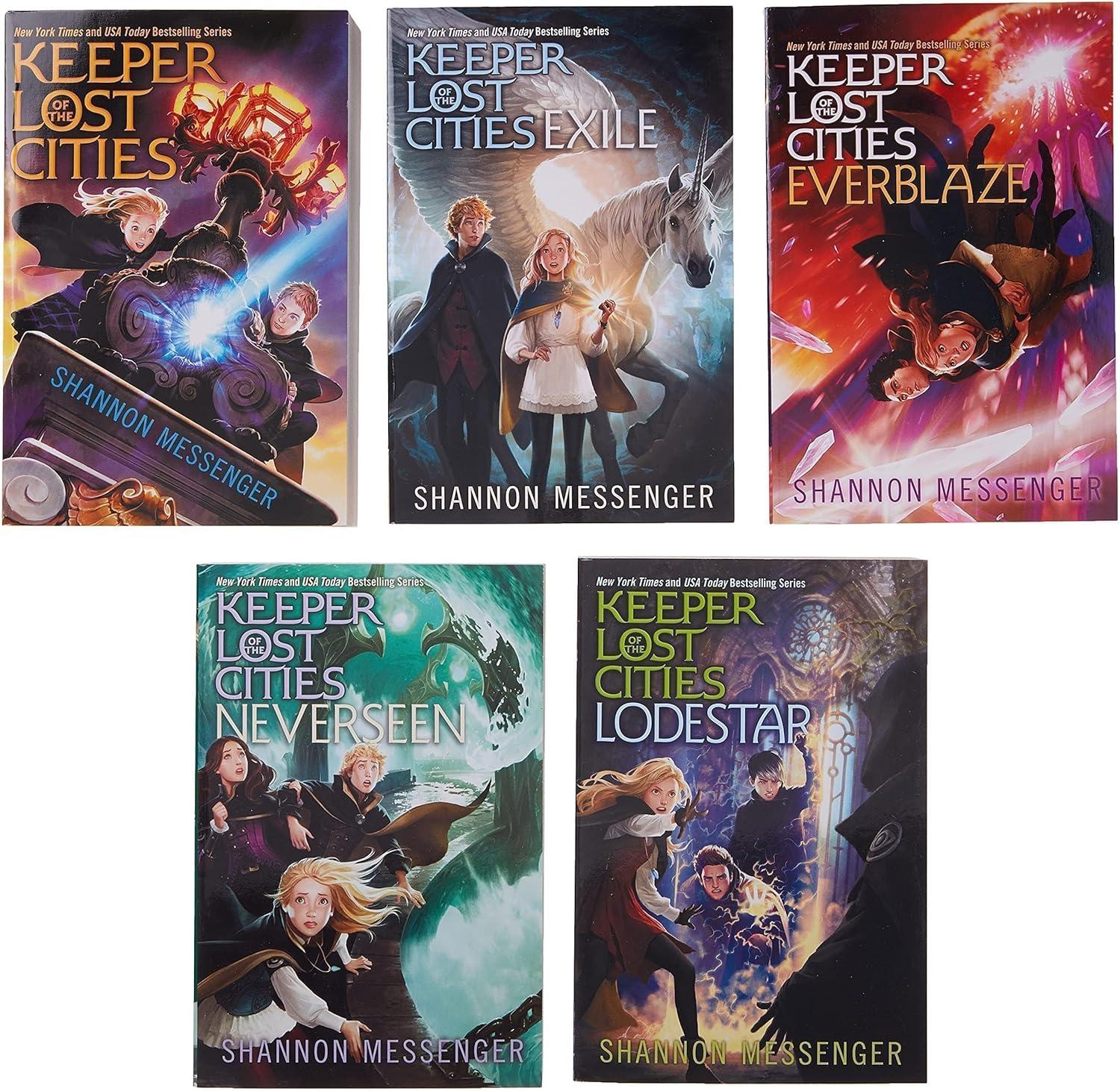 Keeper of the Lost Cities Collection Books 1-5 (Boxed Set) - by  Shannon Messenger (Paperback)