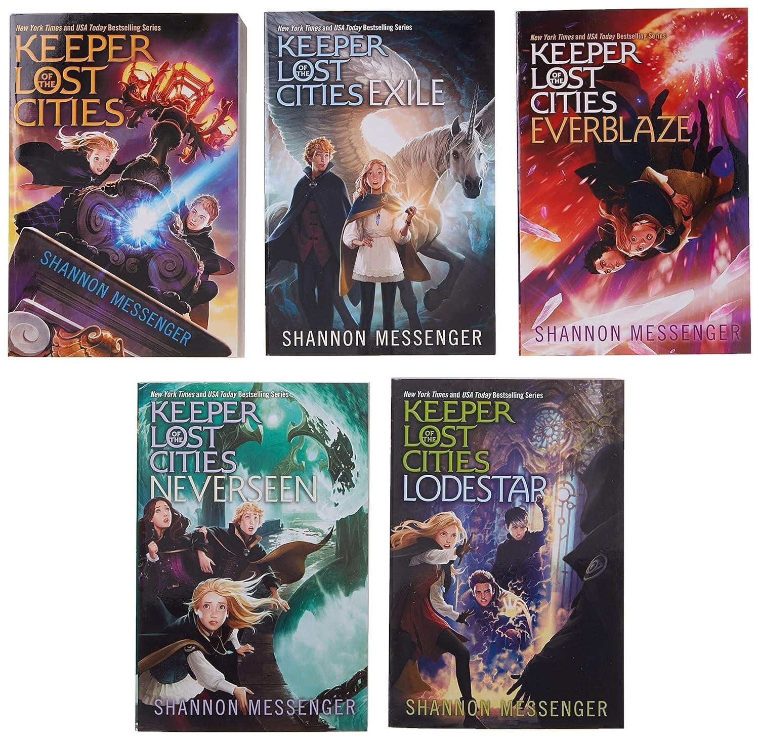 Keeper of the Lost Cities Collection Books 1-5 (Boxed Set) - by Shannon Messenger (Paperback)