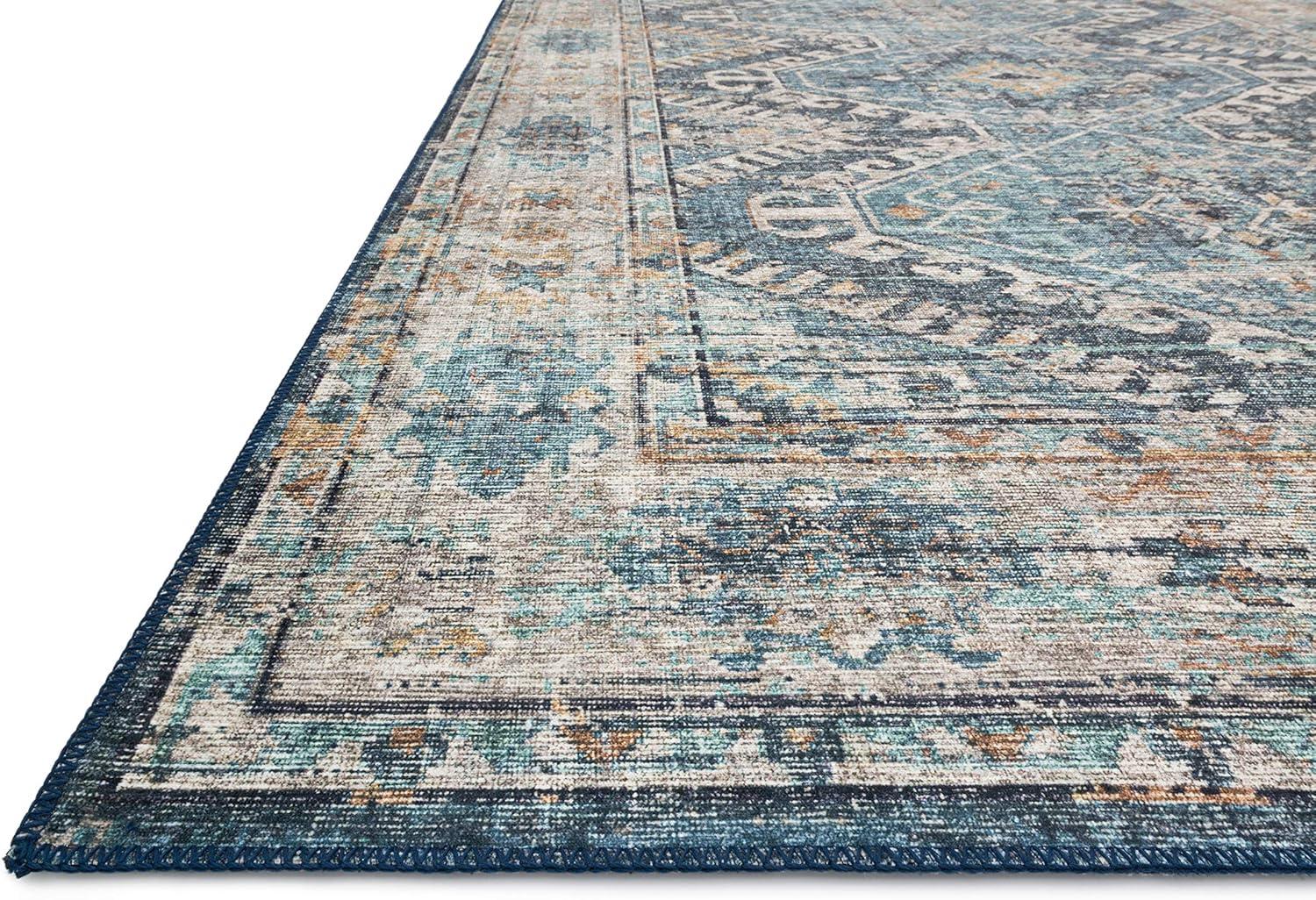 Loloi II Skye Oriental Denim / Natural Area Rug