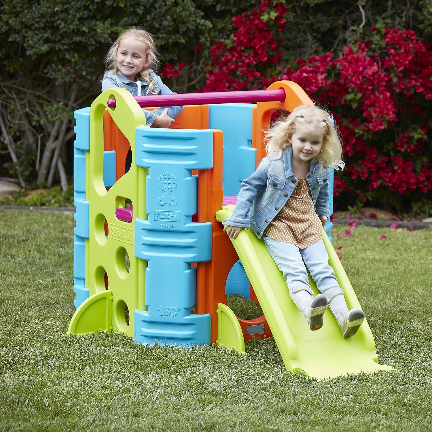 ECR4Kids ECR4Kids Activity Park Indoor and Outdoor Playset, Play Structure, Vibrant