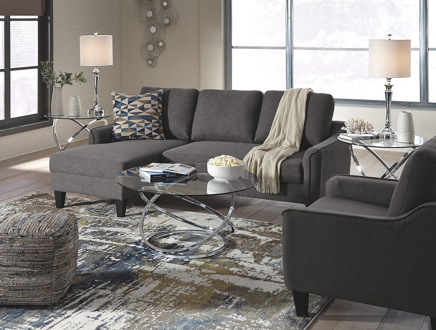 Signature Design by Ashley Jarreau Sofa Chaise Sleeper in Gray