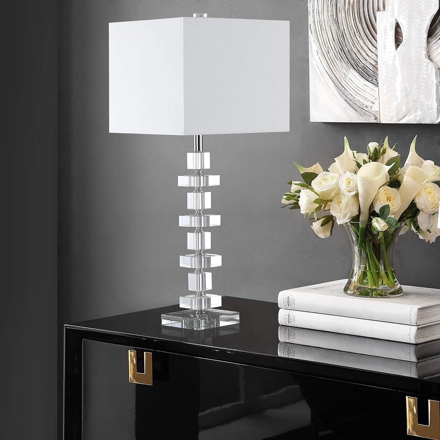 Willa Arlo™ Interiors Vaughan Crystal USB Table Lamp