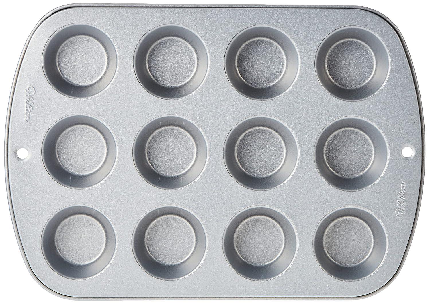 Wilton 3.4 in. W X 11.8 in. L Mini Muffin Pan Silver