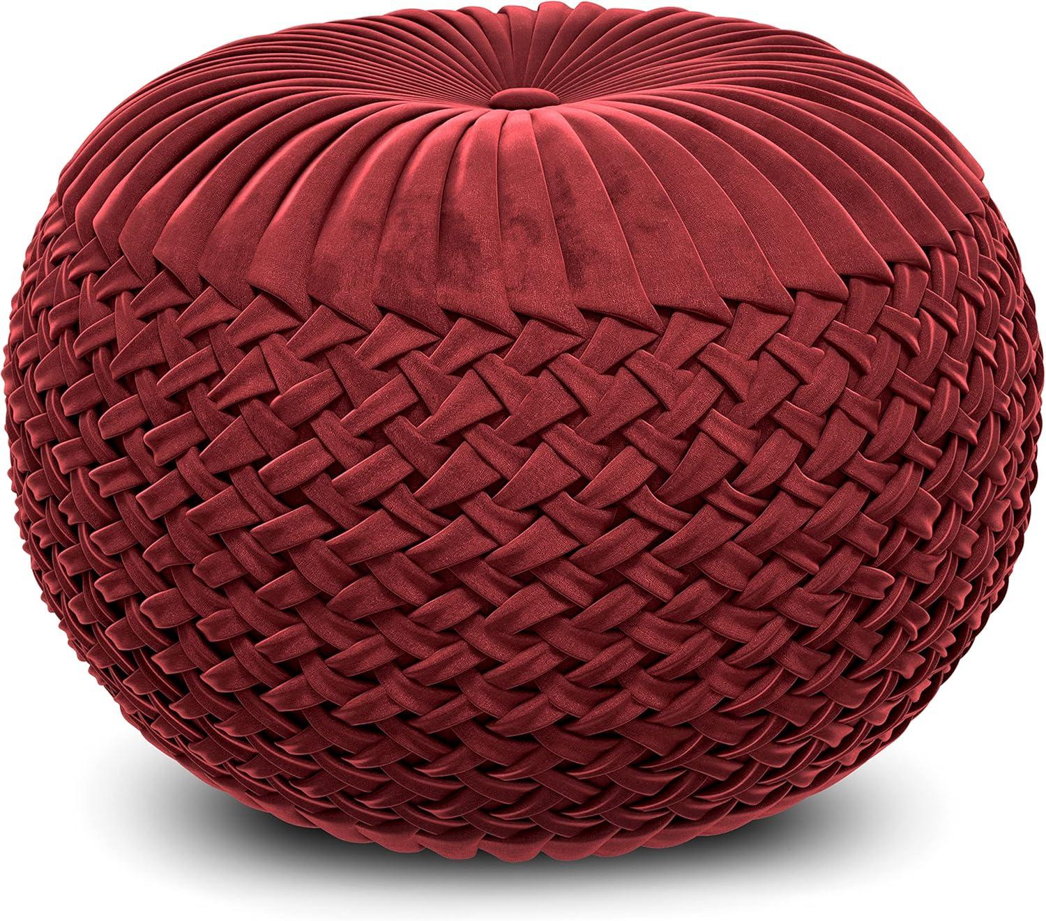 Grafton Velvet Pouf