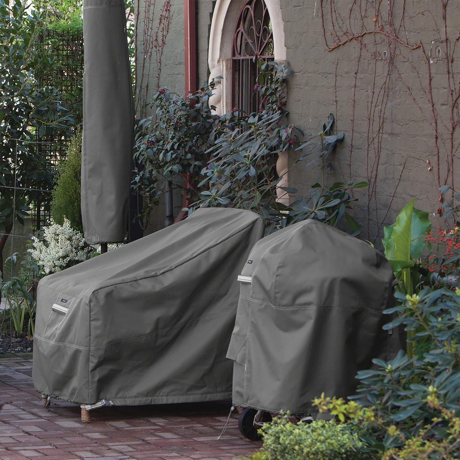 Classic Accessories Ravenna Water-Resistant 36 Inch Full Coverage Square Fire Pit Cover