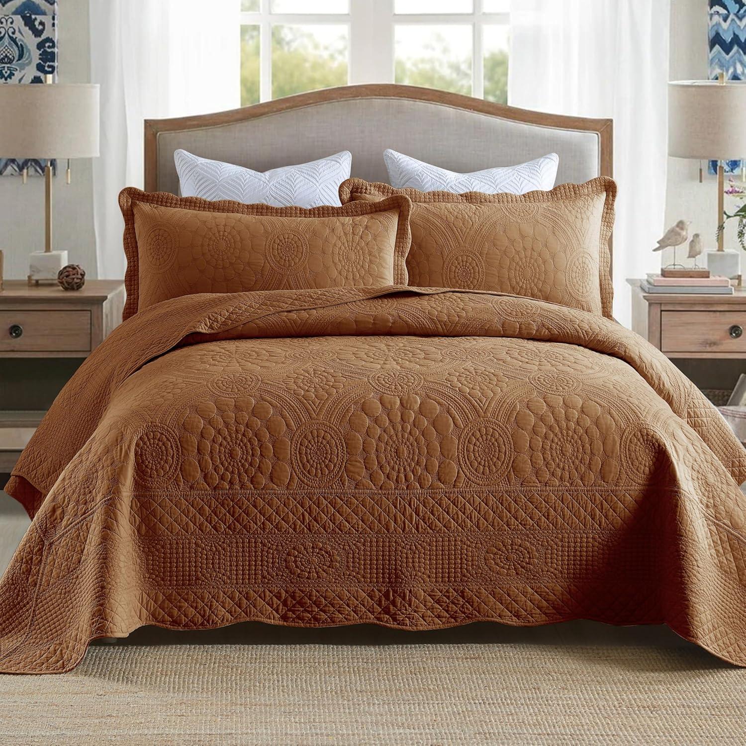 MarCielo Tfshasta Cotton Twill Patchwork Quilt Set