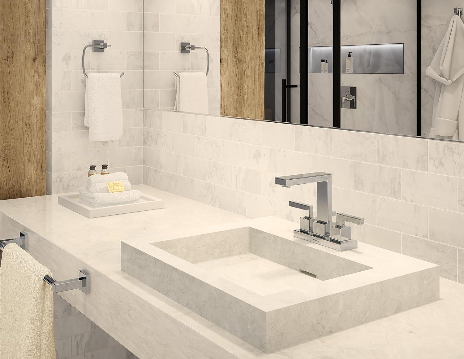 Symmons Duro Single Roll Toilet Paper Holder with Wall Mounting Hardware 363TP