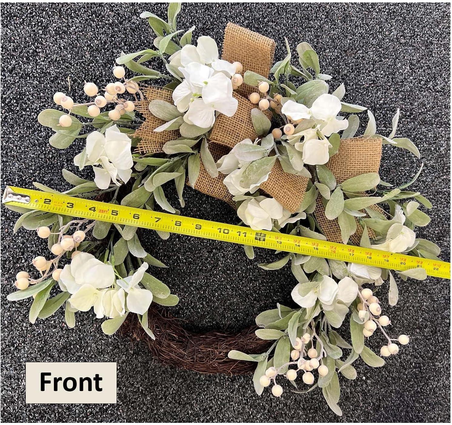 Kelly Clarkson Home 22 Inch Grapevine Hydrangea Wreath