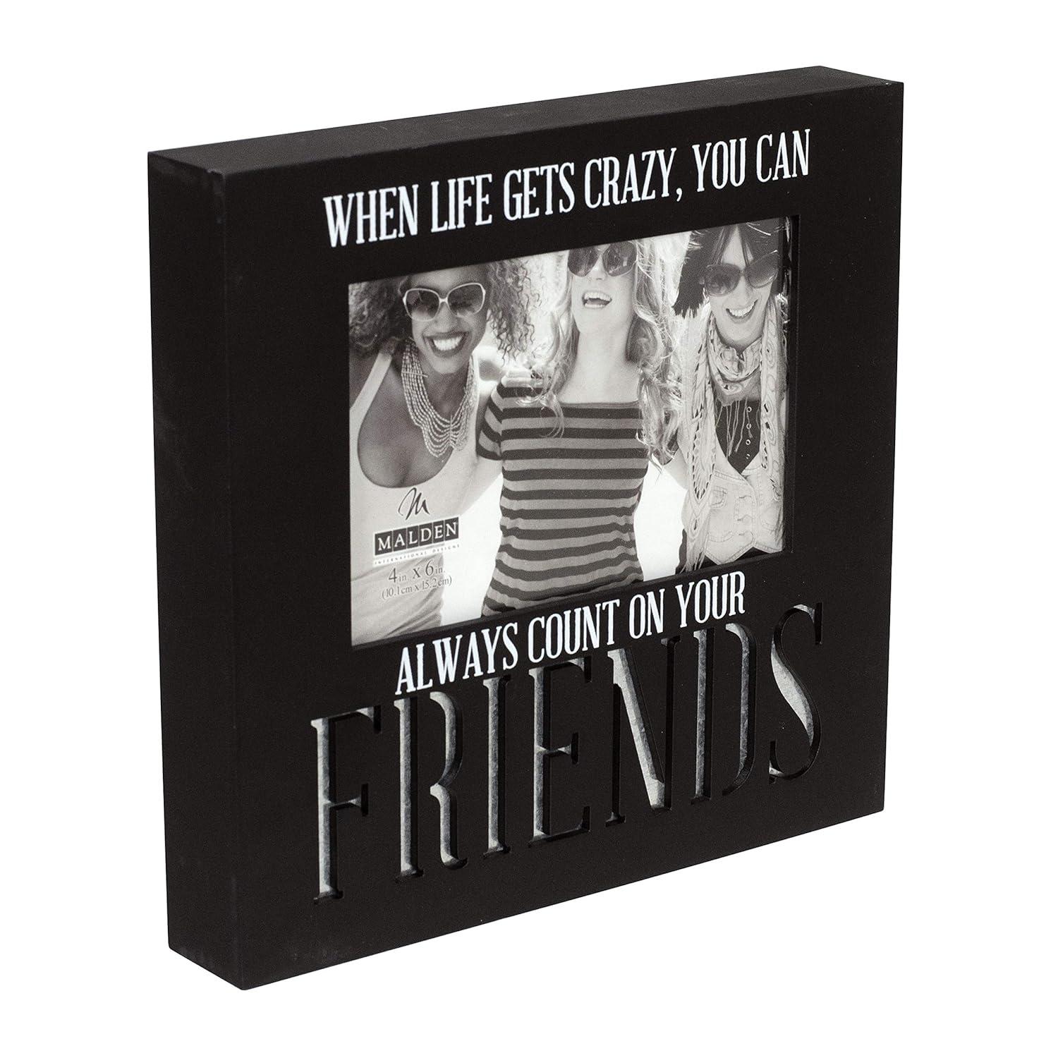 Winston Porter Cantu Black Wood Matte Picture Frame