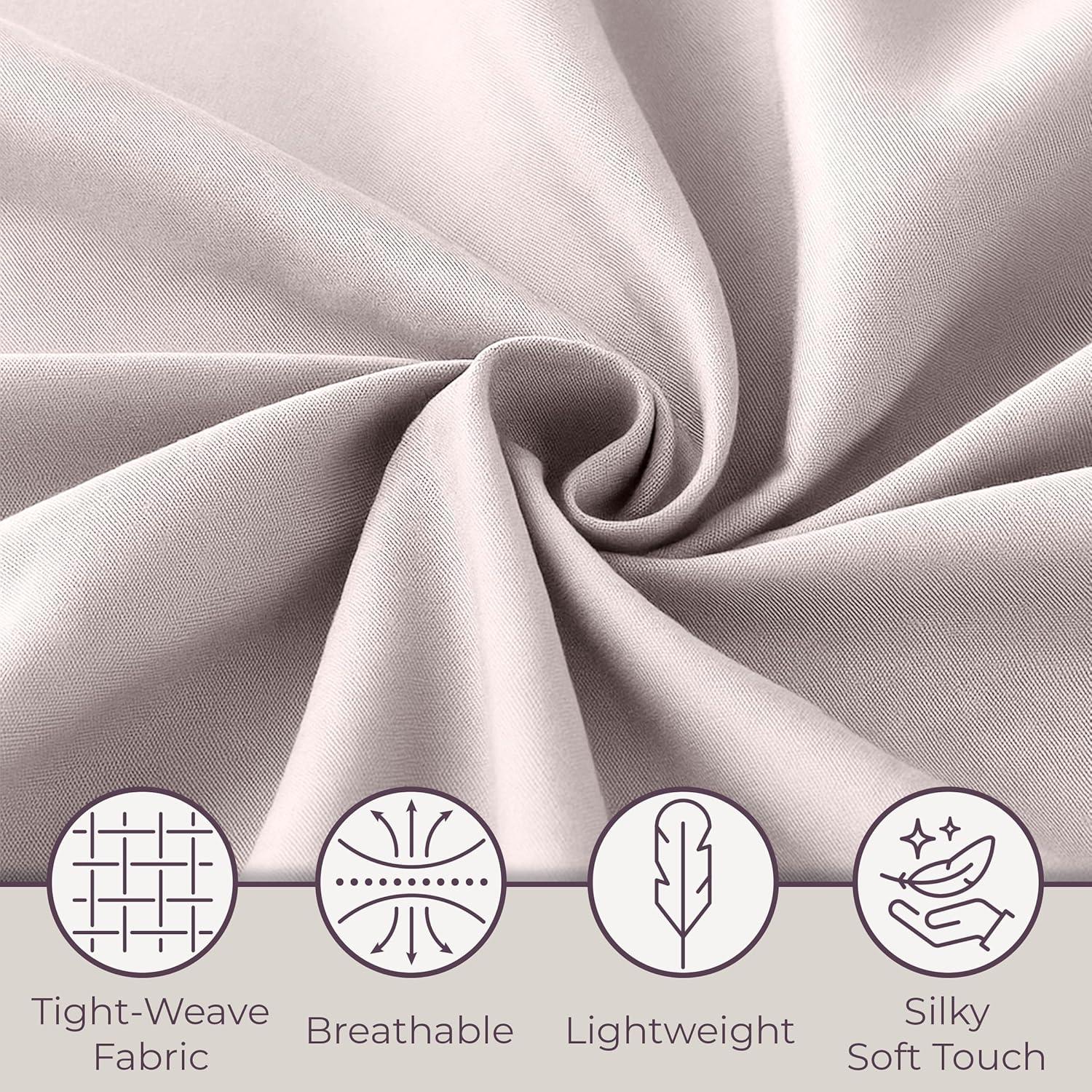 Lavish Home Series 1200 Brushed Microfiber Sheet Set - Wrinkle, Stain & Fade Resistant Bed Linens & Pillowcases