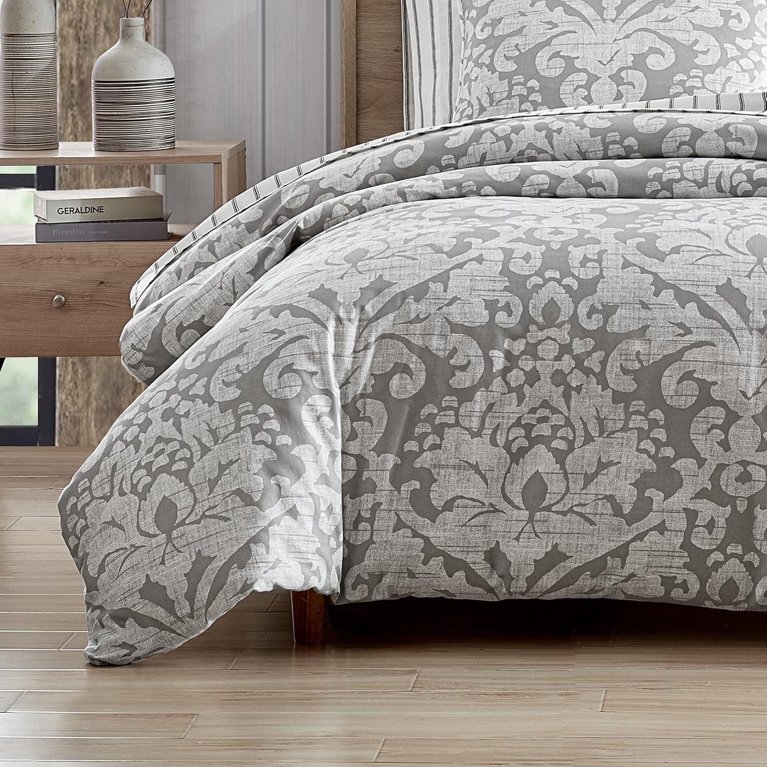 Camden Comforter Set Gray - Stone Cottage